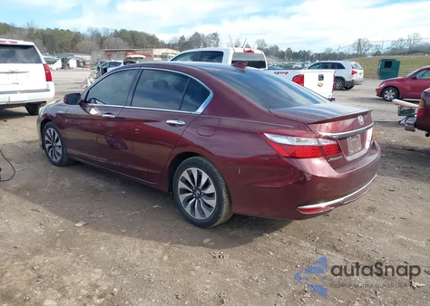 2017 Honda Accord Hybrid из США, поврежденный, VIN JHMCR6F32HC022629